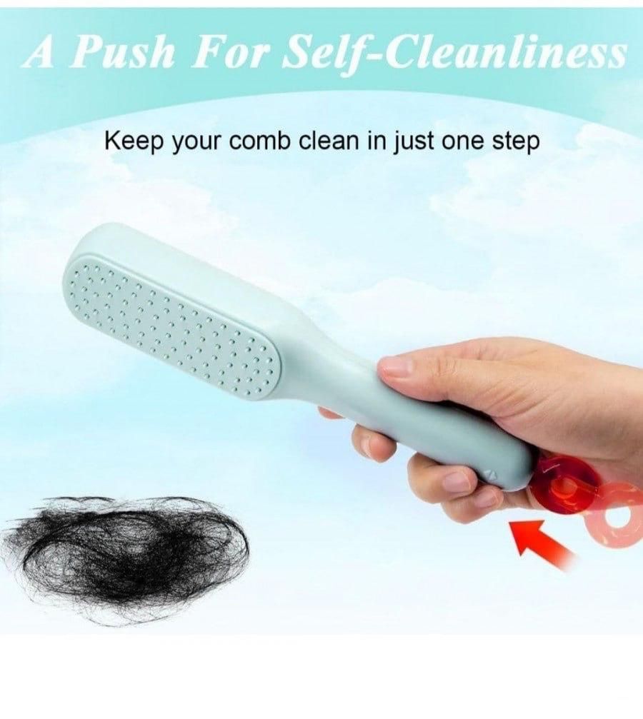 Self-cleaning Anti-static Massage Comb for Adults and Kids- Pack of 1 (CASH ON DELIVERY) AVAILABLE